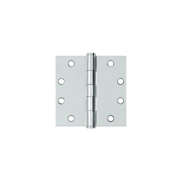 Deltana S45U26 HD Square Hinges Polished Chrome, 10PK - S45U26-XCP10
