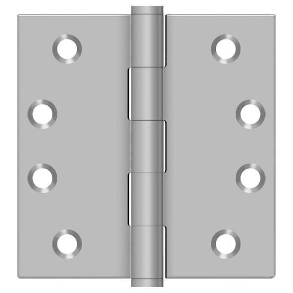 Deltana Satin Stainless Steel Square Hinge - SS44U32D-R