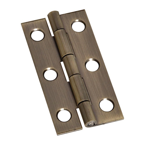 National Mfg Sales 2 in. Steel Decorative Hinge, 2PK - 5701297