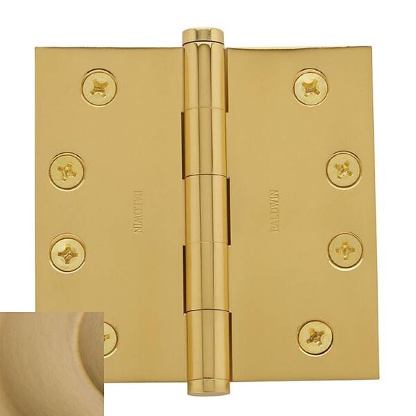 Baldwin Door and Butt Hinge, Brass, Mortise Mounting, Vintage Brass - 1040.033.INRP