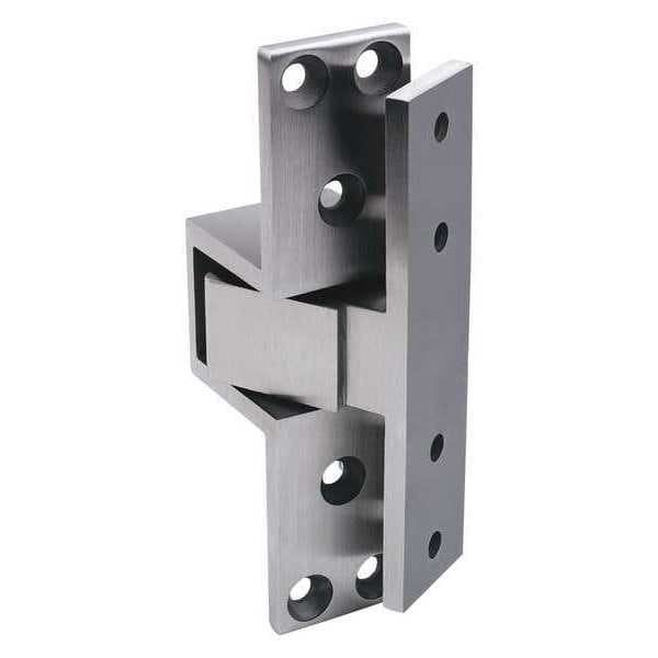 Ives Pivot Hinge, Stainless Steel, Full Mortise Mounting, 1 3/8 in Leaf W x 6 5/16 in Leaf H - 91105F US32D