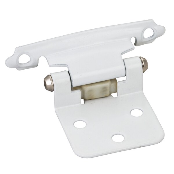 Hardware Resources Traditional 1/2In. Overlay Hinge W/ Screws - White - P5011WH-R