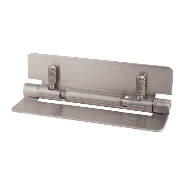 Lamp Door and Butt Hinge, 304 Stainless Steel, Weld-On Mounting, 2 15/16 in Leaf W x 2 15/16 in Leaf H - HG-OTB75