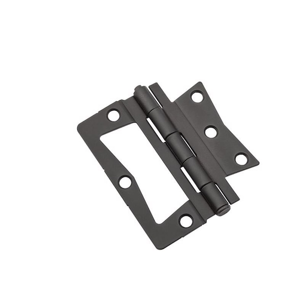 National Hardware National Hardware 3-1/2 in. L Oil Rubbed Bronze Door Hinge 1 pk - N830-438