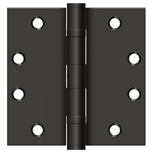 Deltana Oil Rubbed Bronze Door and Butt Hinge - S45BBNU10B