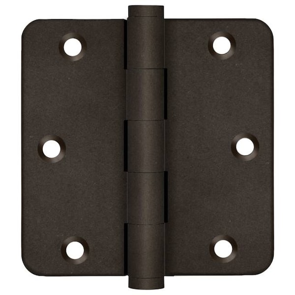 Deltana Bronze Dark Door and Butt Hinge - DSB35R410BD-R