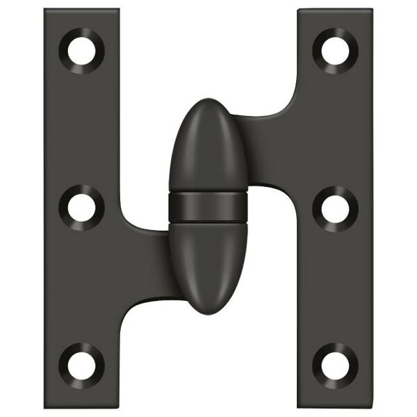 Deltana Oil Rubbed Bronze Door and Butt Hinge - OK5032B10B-L