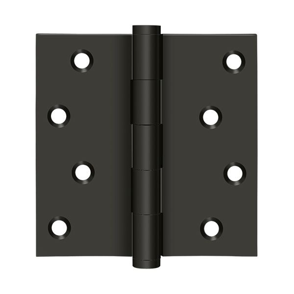 Deltana Oil Rubbed Bronze Door and Butt Hinge - DSB410B-RZ