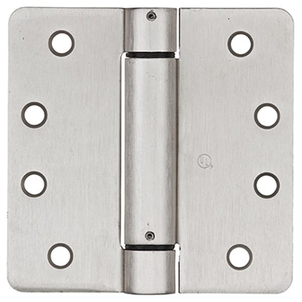 Greengrass N350-868 4 in. Satin Nickel Spring Adjustable Door Hinge - GR567690