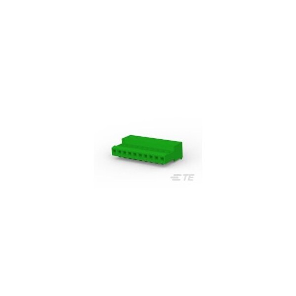 Te Connectivity 10P MTA100 CONN ASSY GRN - 4-640443-0