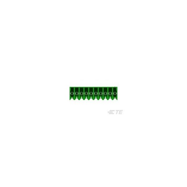 Te Connectivity 10P MTA100 CONN ASSY GRN - 4-640443-0