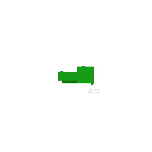 Te Connectivity 10P MTA100 CONN ASSY GRN - 4-640443-0