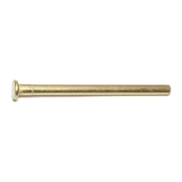 Midwest Fastener 3-1/2" Satin Brass Hinge Pins for Stanley 5PK - 69904