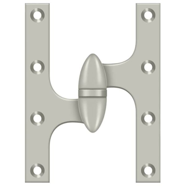 Deltana Satin Nickel Door and Butt Hinge - OK6050B15-L