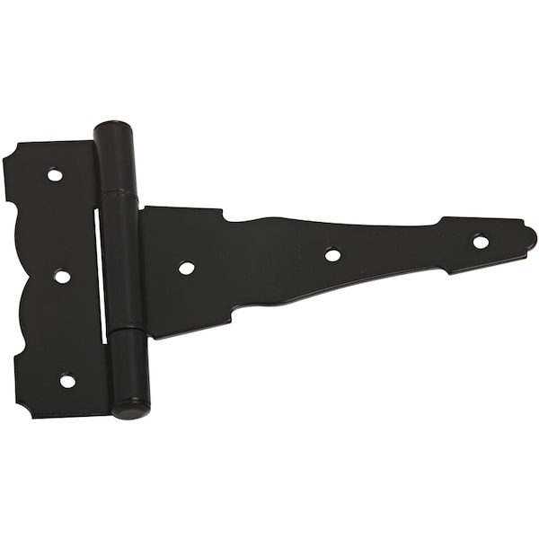 National Hardware National Hardware 6 in. L Black Steel Ornamental T Hinge 1 pk - N109-042