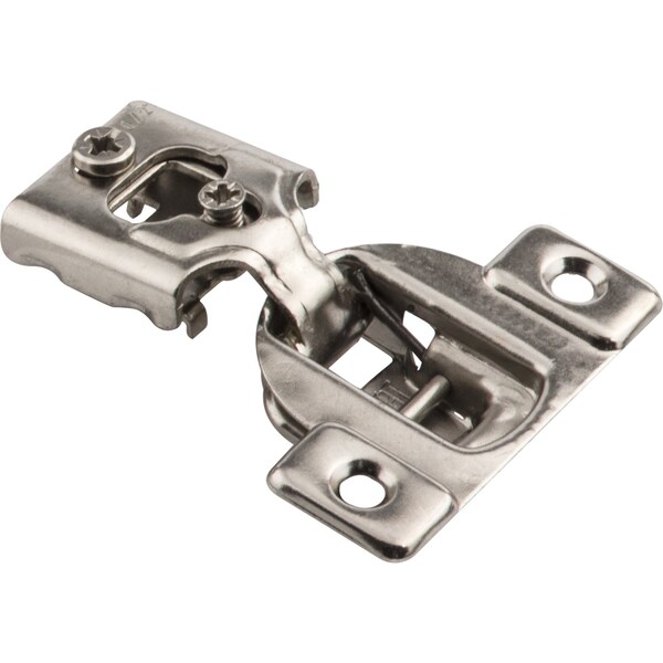 Hardware Resources 105Deg 1/2In. Overlay Standard Duty Self-Close Compact Hinge W/Out Dowels - 3390-R