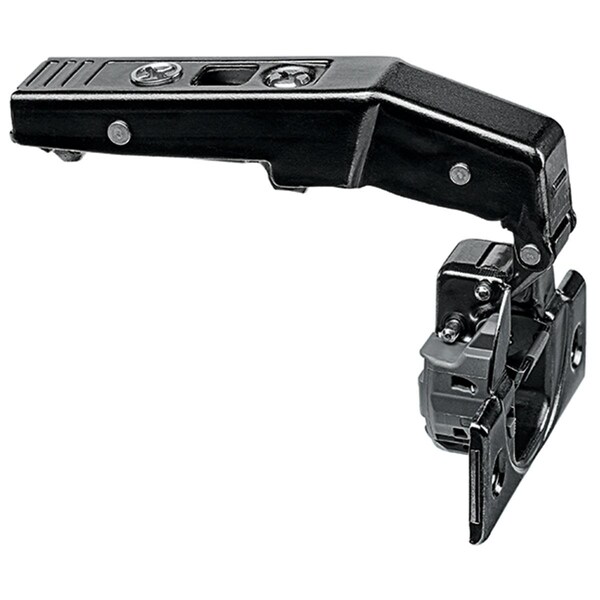 Heat Wave 95 deg Inset Blind Corner Screw-on Clip Top otion Hinge, Black Onyx - HE1075311