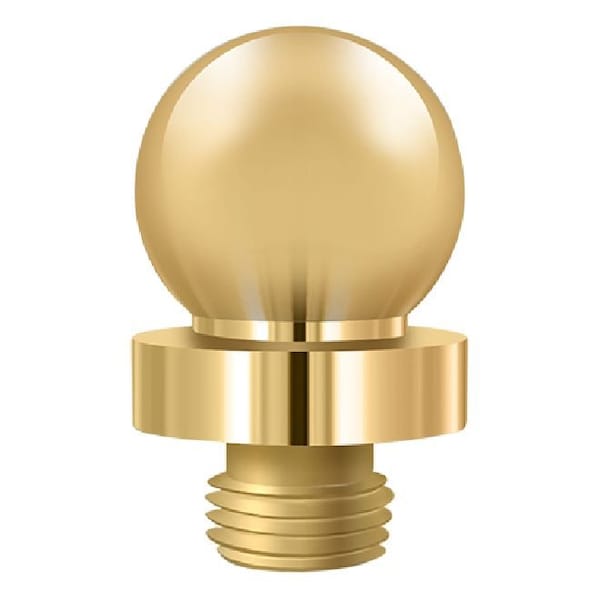 Deltana Ball Tip for 6" x 6" Hinge; Lifetime Brass Finish - DSBTL003