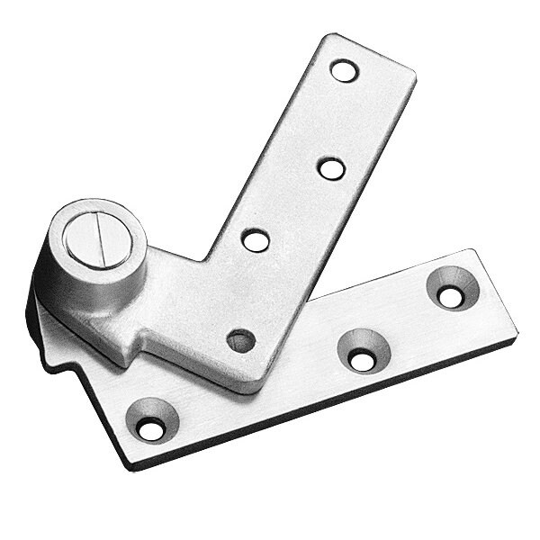 Dorma 3/4 Offset Hung Full Mortise Standard Top Pivot, 626 Satin Chrome - 75120-626