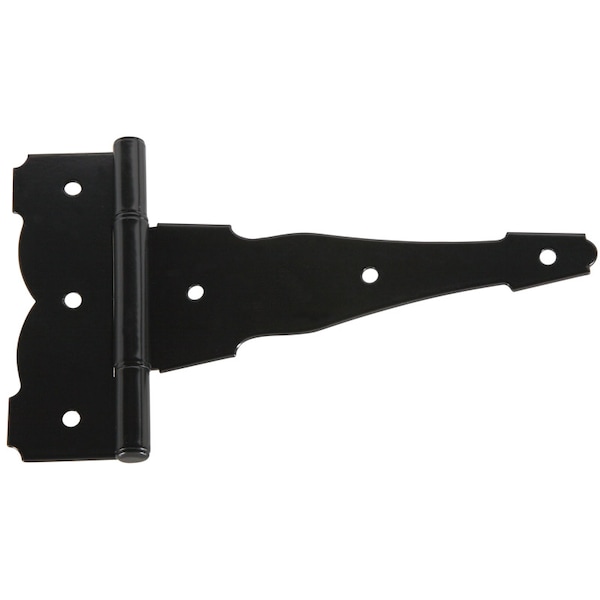 National Hardware National Hardware 5.5 in. W X 8 in. L Black Steel Ornamental T Hinge 1 pk - N109-037