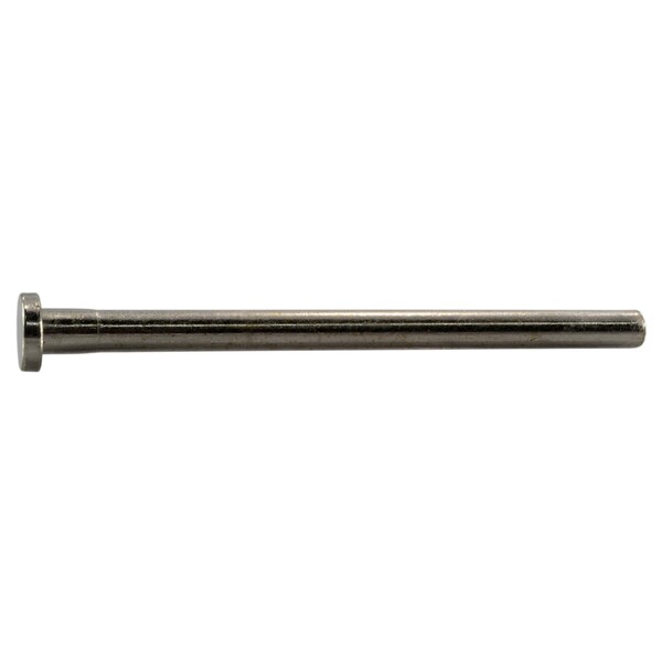 Midwest Fastener 3-1/2" Satin Nickel Plated Steel Hinge Pins for Stanley 5PK - 38464