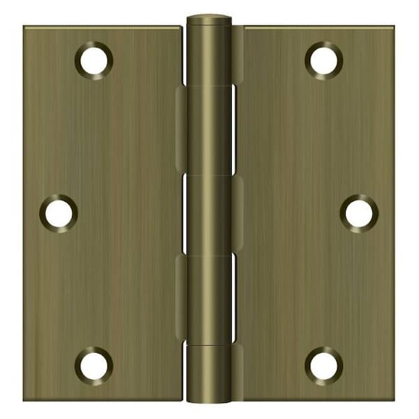 Deltana Antique Brass Door and Butt Hinge - S35U5-R