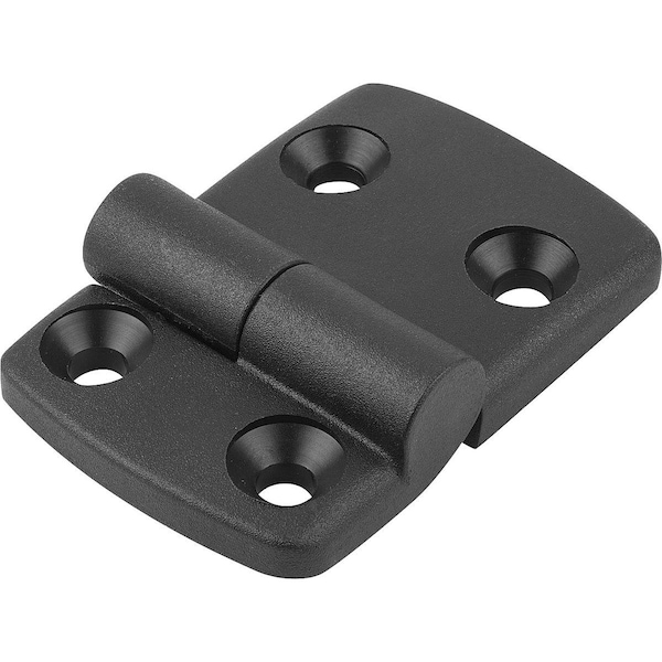 Kipp Hinge Lift-Off, Left 61, 5X48, Plastic Black, Comp:Stainless Steel, A1=15, A2=20, A3=26, A4=35, 5 - K0434.1251520