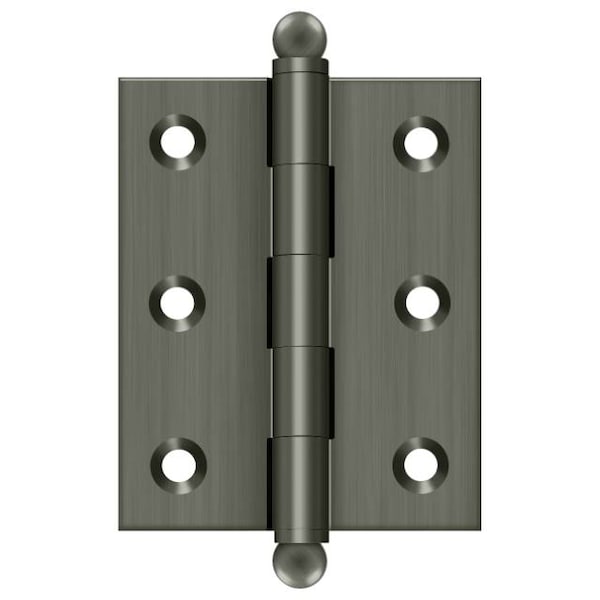 Deltana Antique Nickel Door and Butt Hinge - CH2520U15A