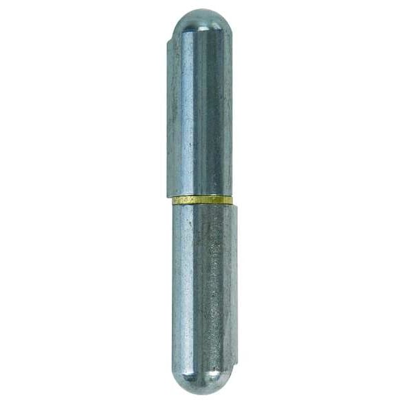 Zoro Select Lift-Off Hinge, Steel, Weld-On Mounting, 1 15/32 in Leaf W x 10 9/32 in Leaf H - 49U528