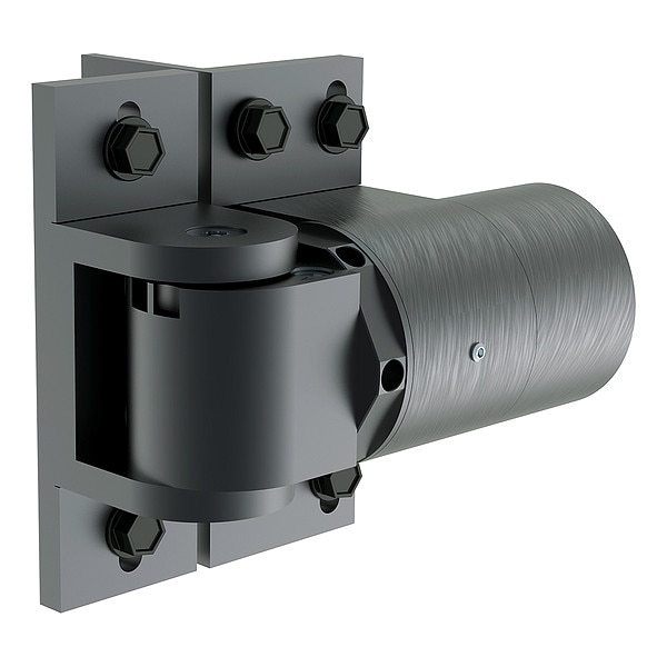 Sureclose Readyfit Gate Hinge, Aluminum, Screw-On Mounting, 1 3/4 in Leaf W x 4 3/8 in Leaf H, Unfinished - 74108325