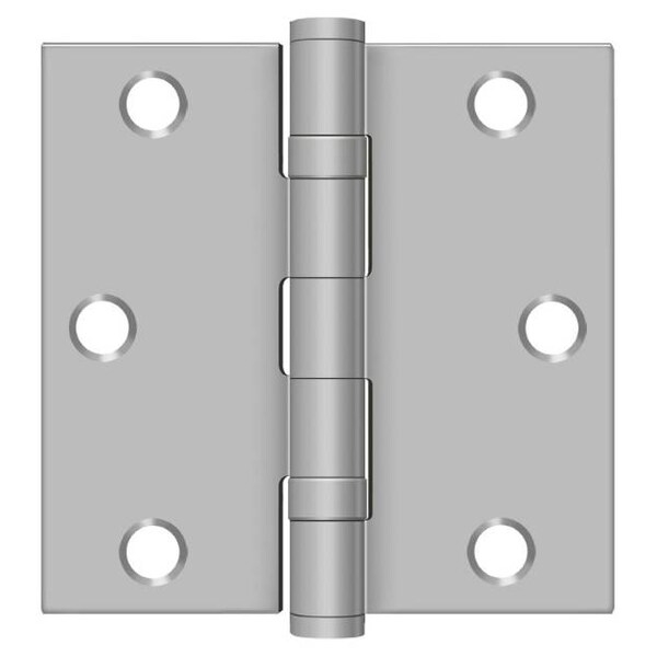 Deltana Satin Stainless Steel Door and Butt Hinge - SS35BU32D-R