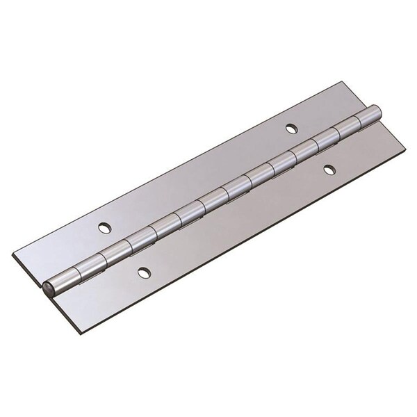Swivel 2 x 0.040 x 72 in. Stainless Steel Annealed Piano AWG Hinge - SW2475880