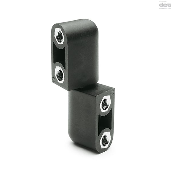 Elesa Nickel-plated brass bosses with threaded hole, CFN.65 B-M5 - CFN-B