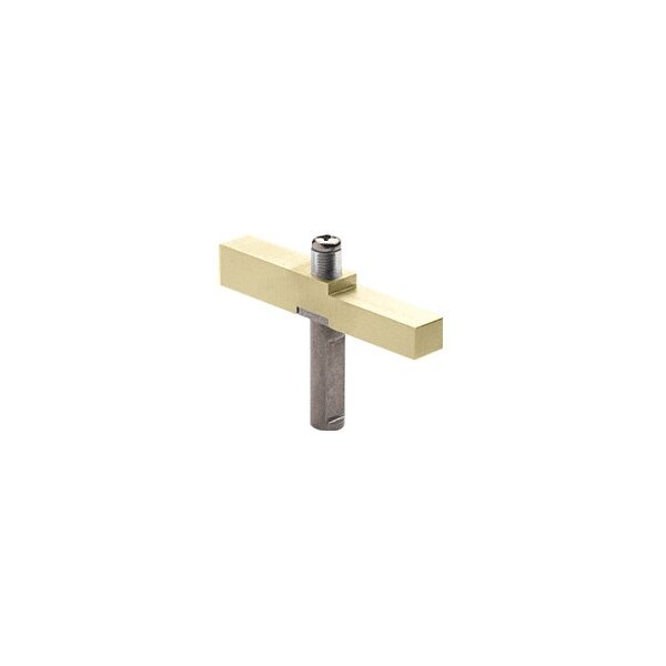 Cr Laurence Satin Brass Adaptor Block Used with Senior Prima Hinges - SRHAB01SB