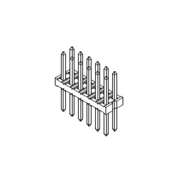 Molex Headers & Wire Housings 2Mm Mgrid Vhdr .76Au D Vhdr .76Aulf 24Ckt - 877582417