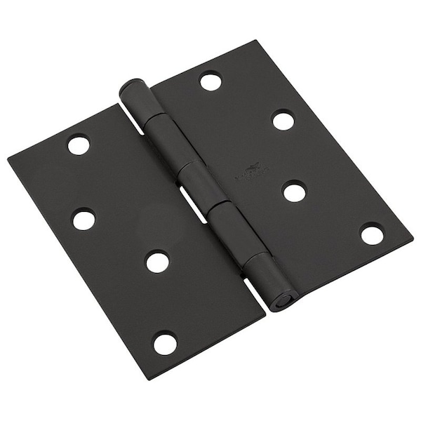 National Hardware 512 Series Door Hinge, Steel, Removable Pin, Mortise, Screw Mounting, 55 lb - N830-426