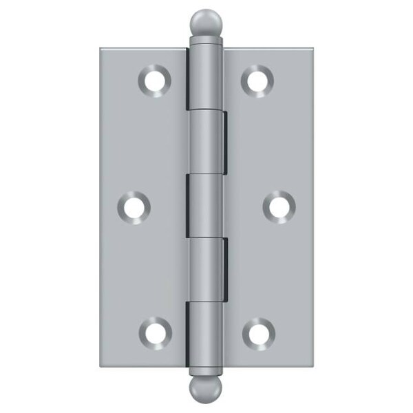 Deltana Satin Chrome Door and Butt Hinge - CH3020U26D
