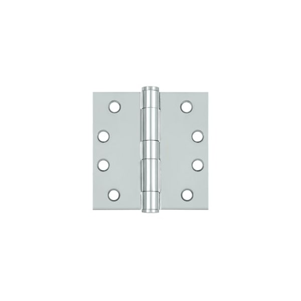 Deltana S44HD26 HD Square Hinges Polished Chrome, 10PK - S44HD26-XCP10