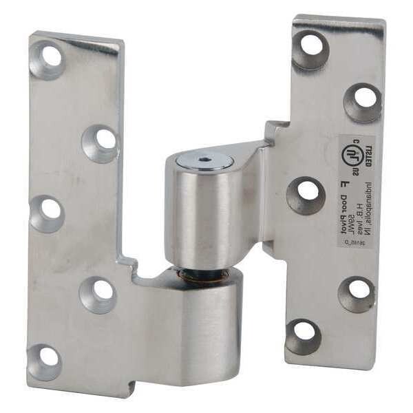 Ives Pivot Hinge, Stainless Steel, Full Mortise Mounting, 1 5/16 in Leaf W x 7 1/4 in Leaf H - 7230F INT LH US32D