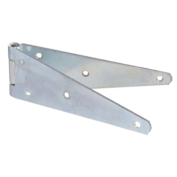 Clean All 8 in. Flagged Heavy Strap Hinge Zinc, 5PK - CL1634608