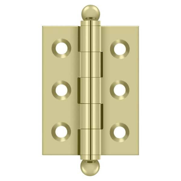 Deltana Bright Brass Door and Butt Hinge - CH2015U3-UNL
