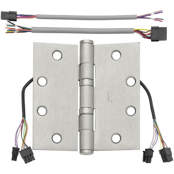 Mckinney Oil Bearing Butt Hinge, 4-1/2" x 4-1/2", US32D, QC12, Standard - TA2314 4-1/2X4-1/2 32D QC12
