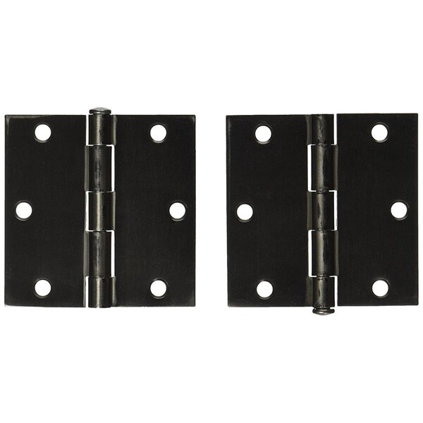 Patioplus 3.5 x 3.5 in. Square Hinge Steel-15A-R - PA947315