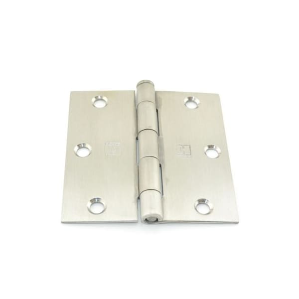 Hager Satin Stainless Steel Hinge 154131232DEA - 154131232D