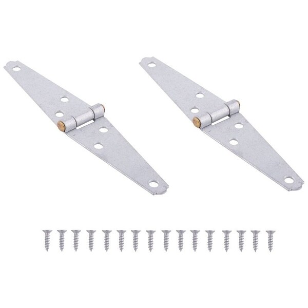 Prosource Strap Hinge, 1.2 mm Thick Leaf, Steel, 180 Range of Motion - LSH-G03-C2PS