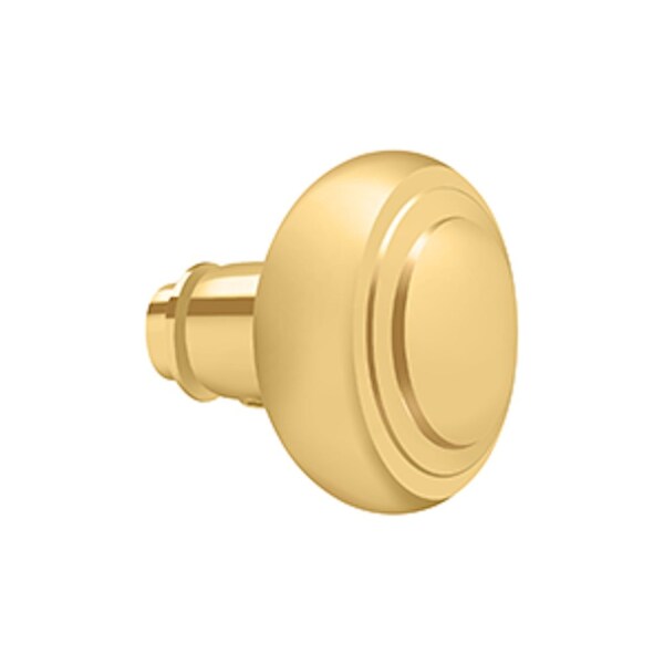 Deltana Left Hand 4" x 4" x 5/8" x Square Hinge; Bright Brass by Satin Brass Finish PR - S44058TT3/4-LH