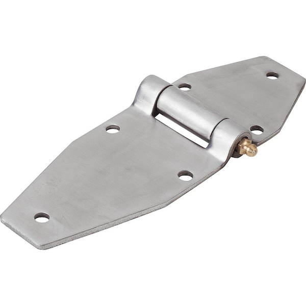 Kipp Hinge Screw On 186X65, Stainless Matt Polished, Comp:Stainless, A1=32, A2=19, A3=116, A4=70 - K1347.06701161932
