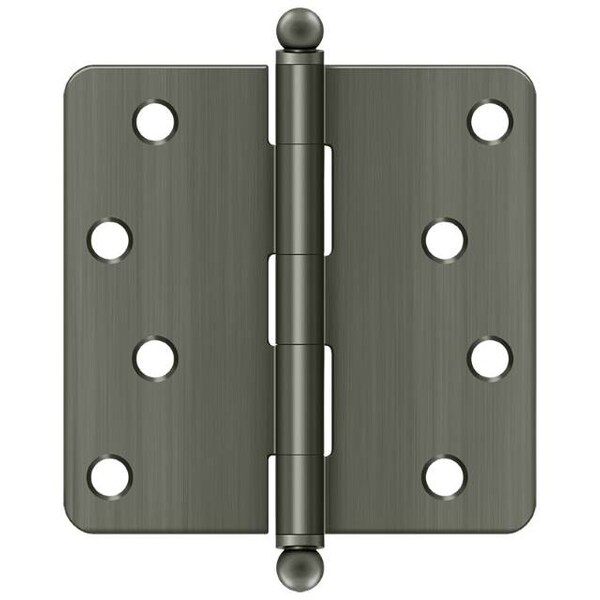 Deltana Antique Nickel Door and Butt Hinge - S44R415A-BT