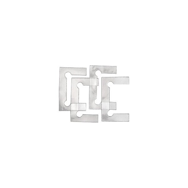 Cr Laurence Victoria Series Clear Replacement Gaskets, 4PK - VCT4GKCLR
