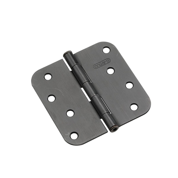 Richelieu 2Pack 4inch 102 mm Full Mortise Butt Hinge, OilRubbed Bronze - 1822ORBB